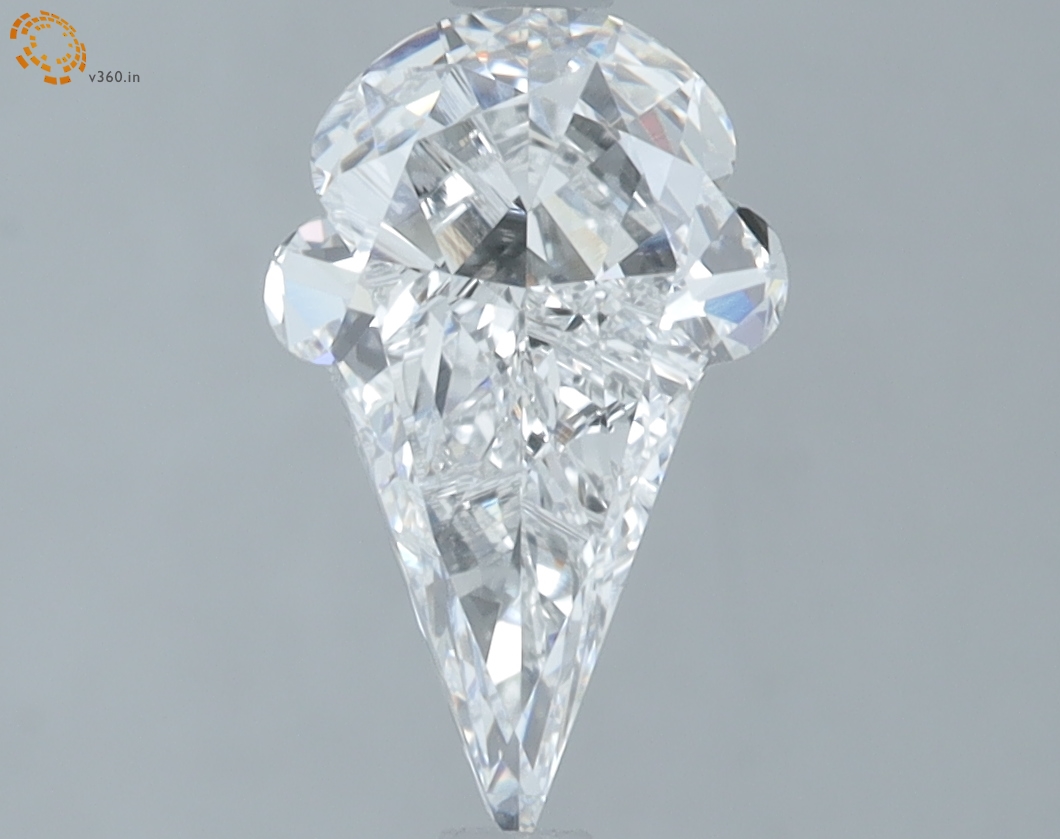 1.59 carat Icecream lab grown diamond, D VVS2, IGI certified