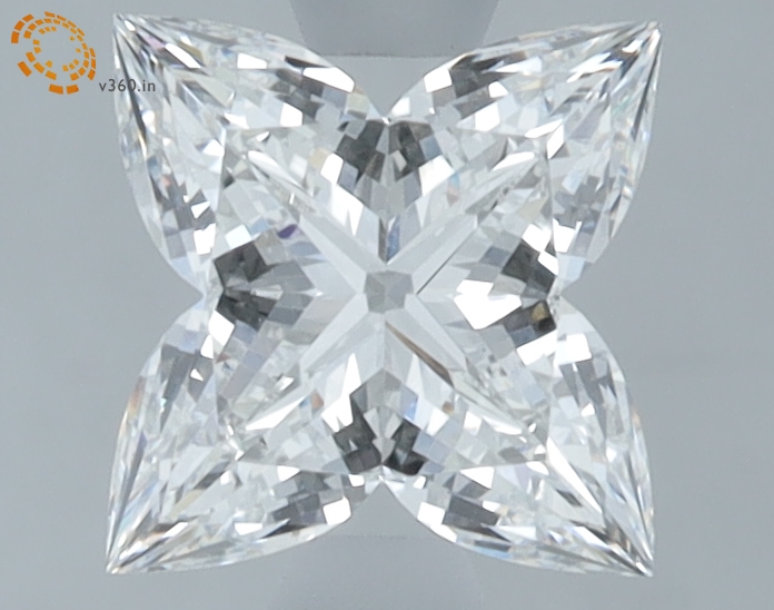 1.70 carat Lily Cut lab grown diamond, F VS1, IGI certified