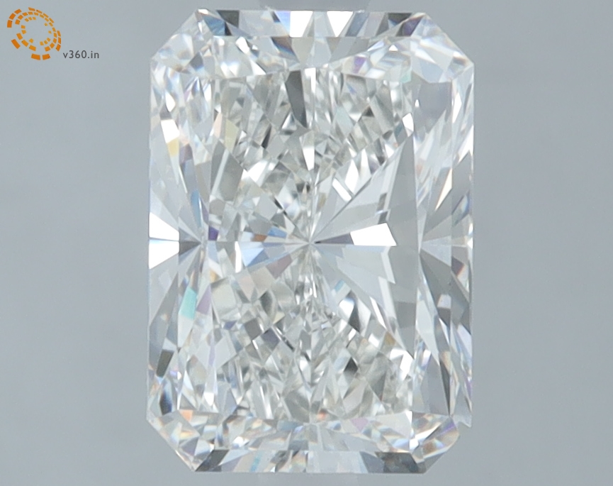 2.16 carat Radiant Cut lab grown diamond, G VVS2, IGI certified