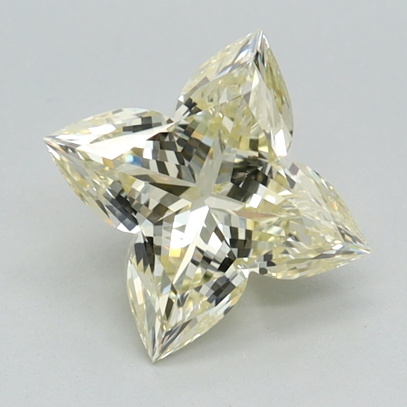 1.14 carat Fancy Yellow Lily Cut lab grown diamond, VVS2, IGI certified