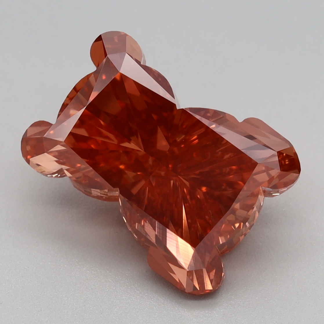 2.33 carat Fancy Brown Teddy lab grown diamond, VS2, IGI certified