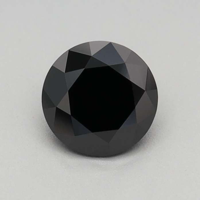 0.40 carat Fancy Black Round lab grown diamond, VS1, IGI certified