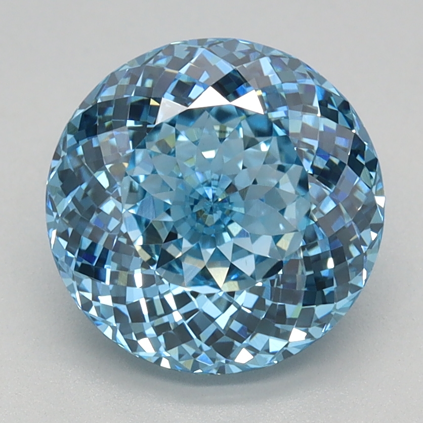 2.09 carat Fancy Vivid Blue Portuguese lab grown diamond, VVS2, IGI certified