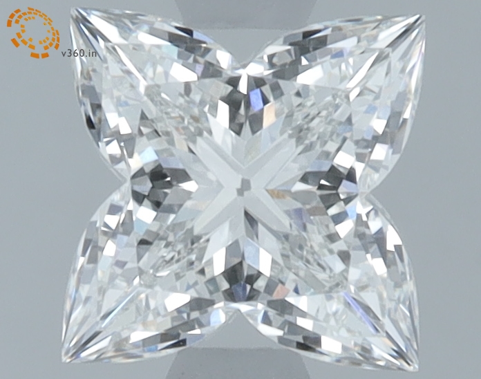 1.33 carat Lily Cut lab grown diamond, F VVS2, IGI certified
