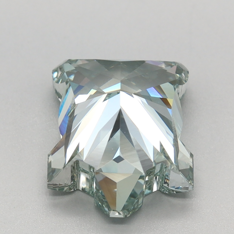 2.24 carat Fancy Intense Green Tortoise lab grown diamond, VVS2, IGI certified