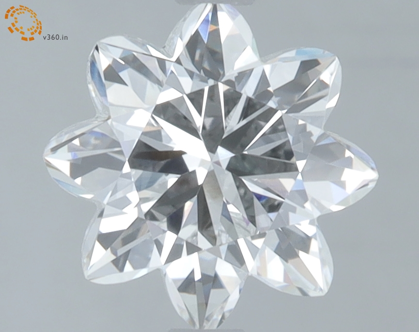 2.34 carat Lily Cut lab grown diamond, E VVS2, IGI certified