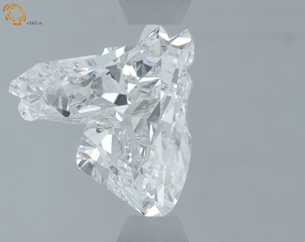 1.23 carat Horse lab grown diamond, E VS1, IGI certified
