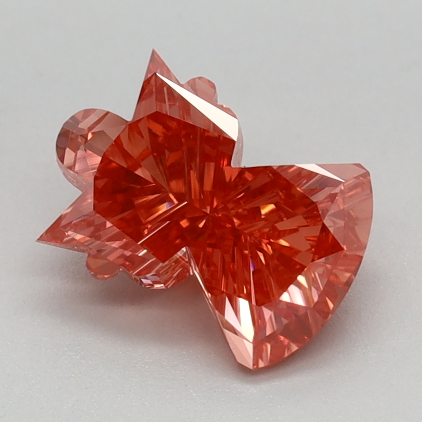1.14 carat Fancy Vivid Pink Other lab grown diamond, VS1, IGI certified