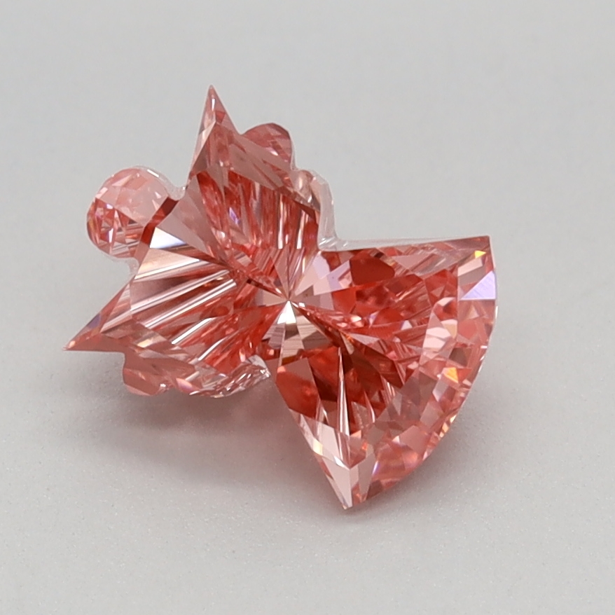 1.03 carat Fancy Vivid Pink Other lab grown diamond, VVS2, IGI certified