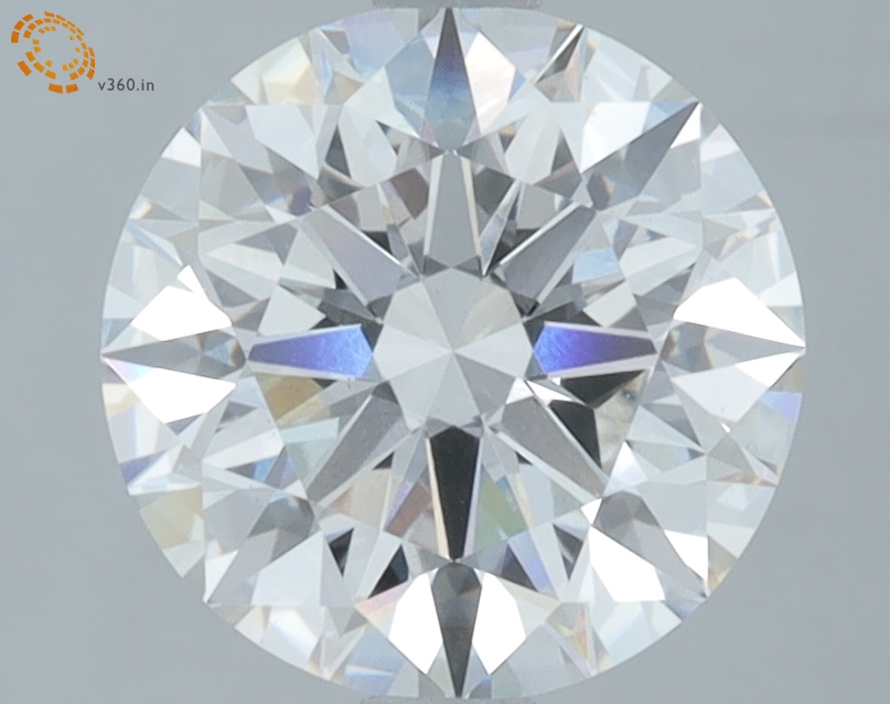2.60 carat Round lab grown diamond, G VS1, IGI certified