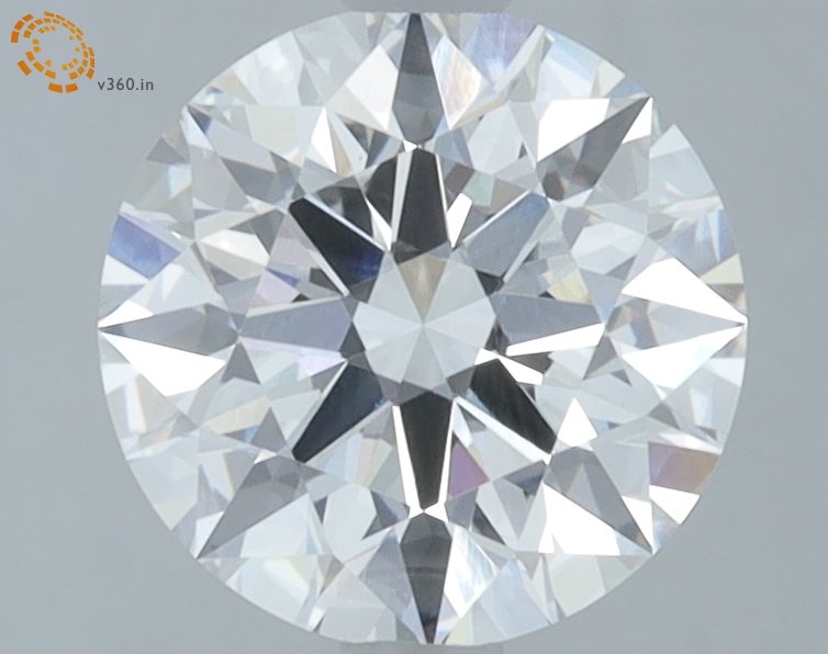 3.09 carat Round lab grown diamond, G VVS2, IGI certified