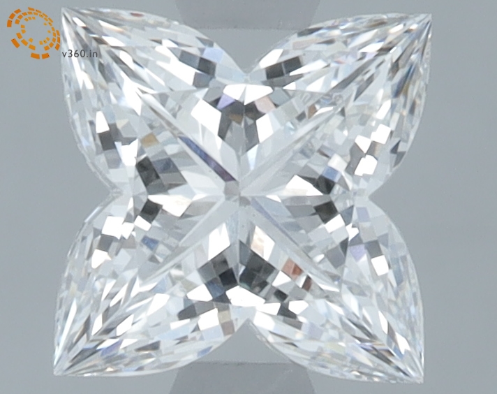 1.33 carat Lily Cut lab grown diamond, E VS1, IGI certified