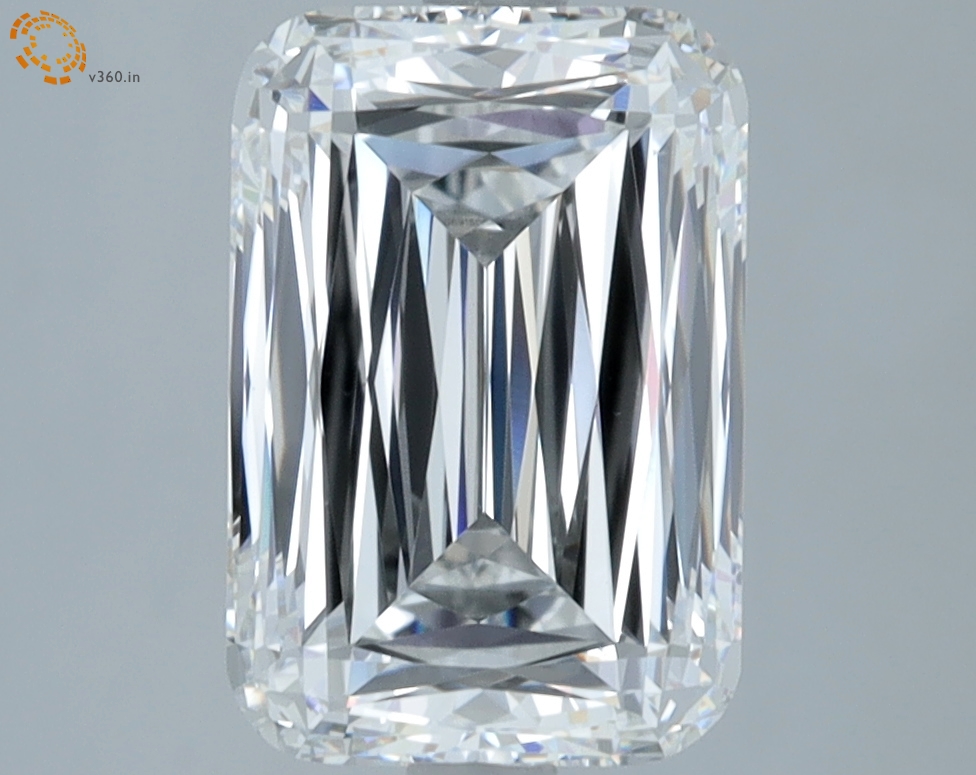 3.51 carat Criss Cut lab grown diamond, F VS1, IGI certified