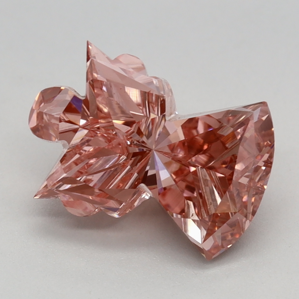 2.08 carat Fancy Vivid Pink Other lab grown diamond, VS1, IGI certified