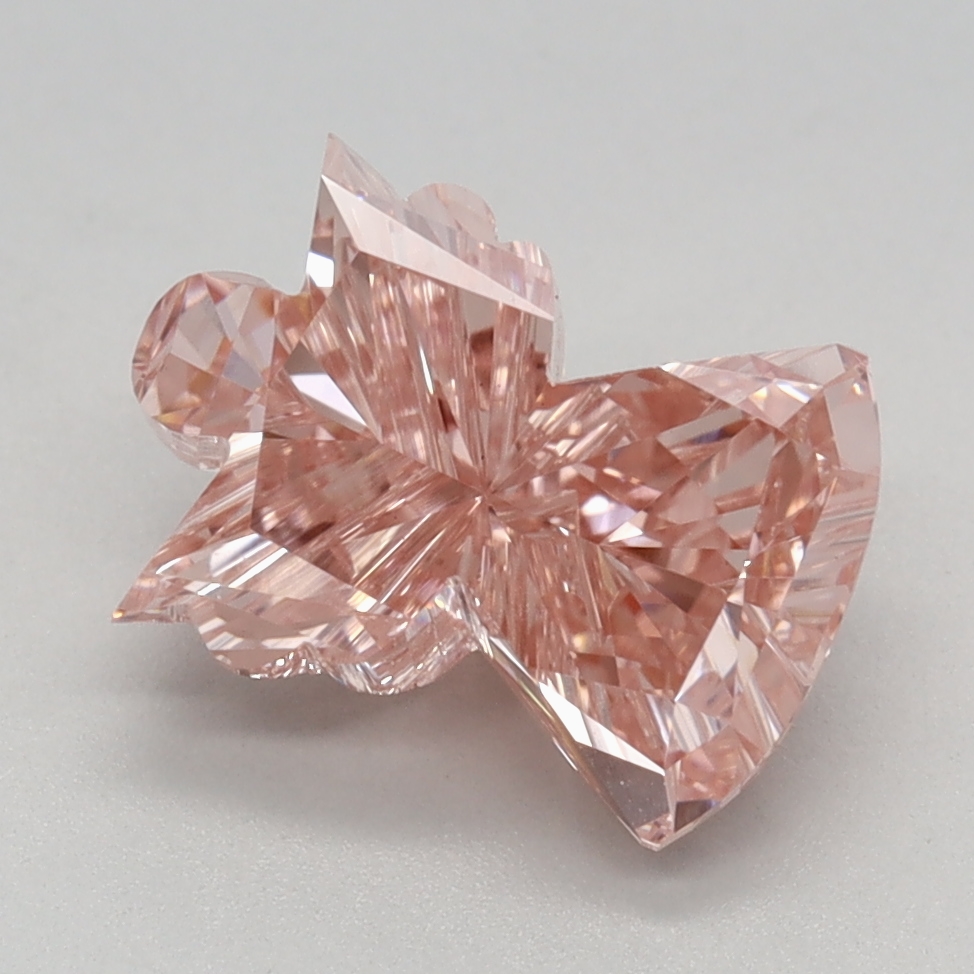 2.06 carat Fancy Intense Pink Other lab grown diamond, VS1, IGI certified