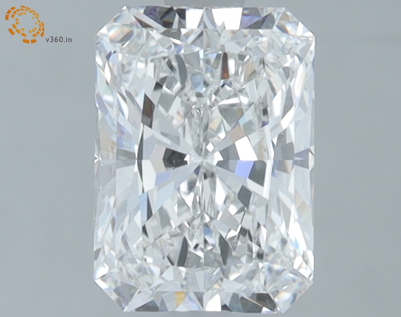 1.59 carat Radiant Cut lab grown diamond, E VS2, IGI certified