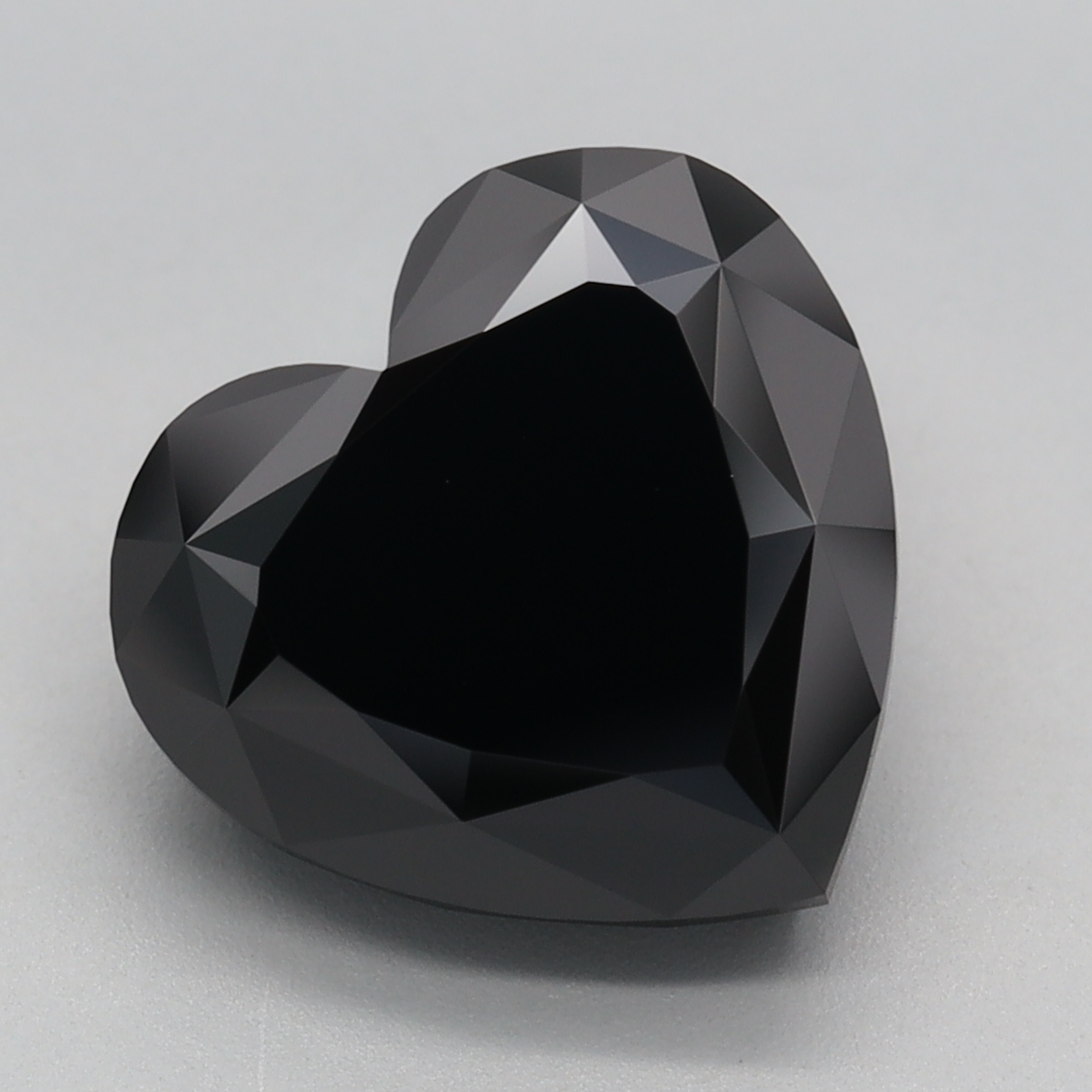 5.18 carat Fancy Black Heart lab grown diamond, VS1, IGI certified