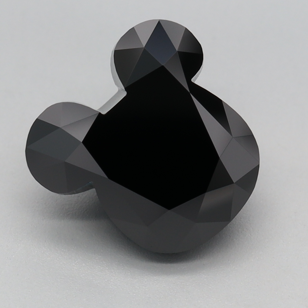 2.92 carat Fancy Black Other lab grown diamond, VS1, IGI certified