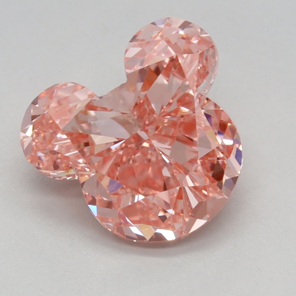 2.31 carat Fancy Intense Pink Other lab grown diamond, VVS2, IGI certified