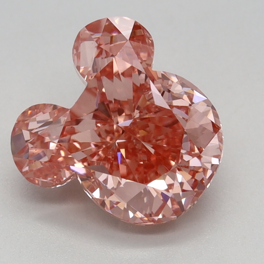 2.04 carat Fancy Vivid Pink Other lab grown diamond, VS1, IGI certified