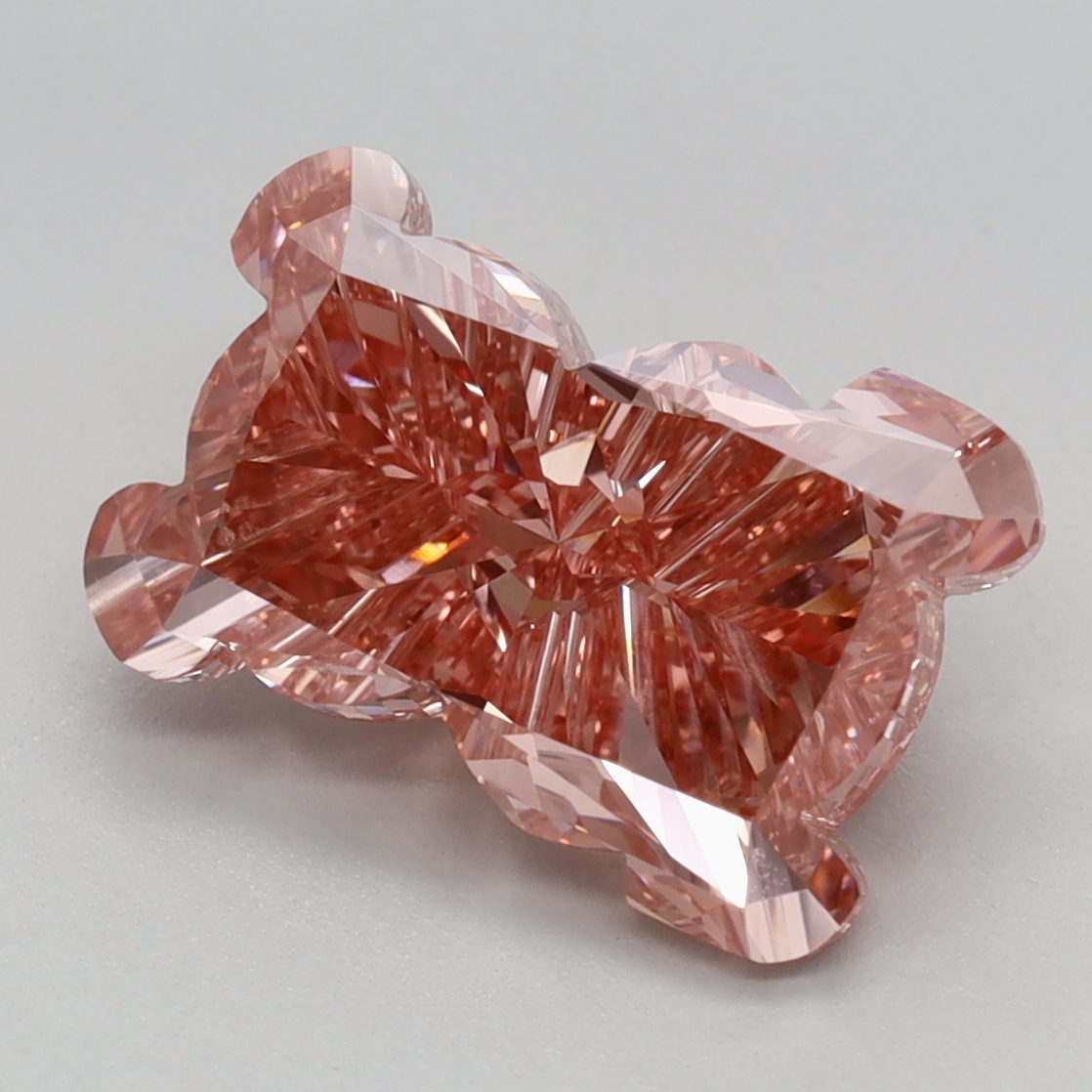 3.04 carat Fancy Brown Teddy lab grown diamond, VVS2, IGI certified
