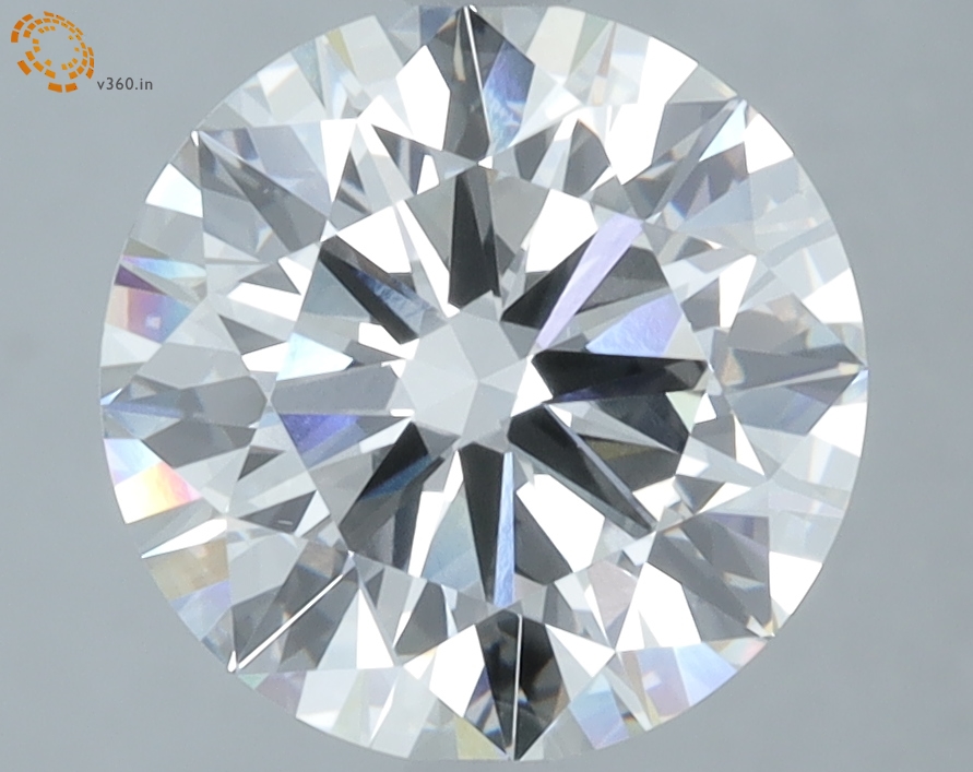 3.15 carat Round lab grown diamond, G VS1, IGI certified
