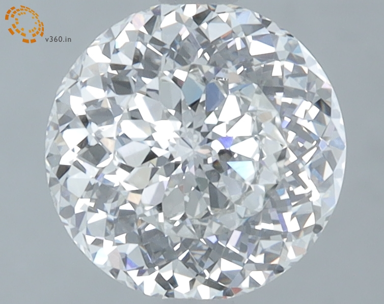 2.10 carat Portuguese lab grown diamond, F VVS2, IGI certified