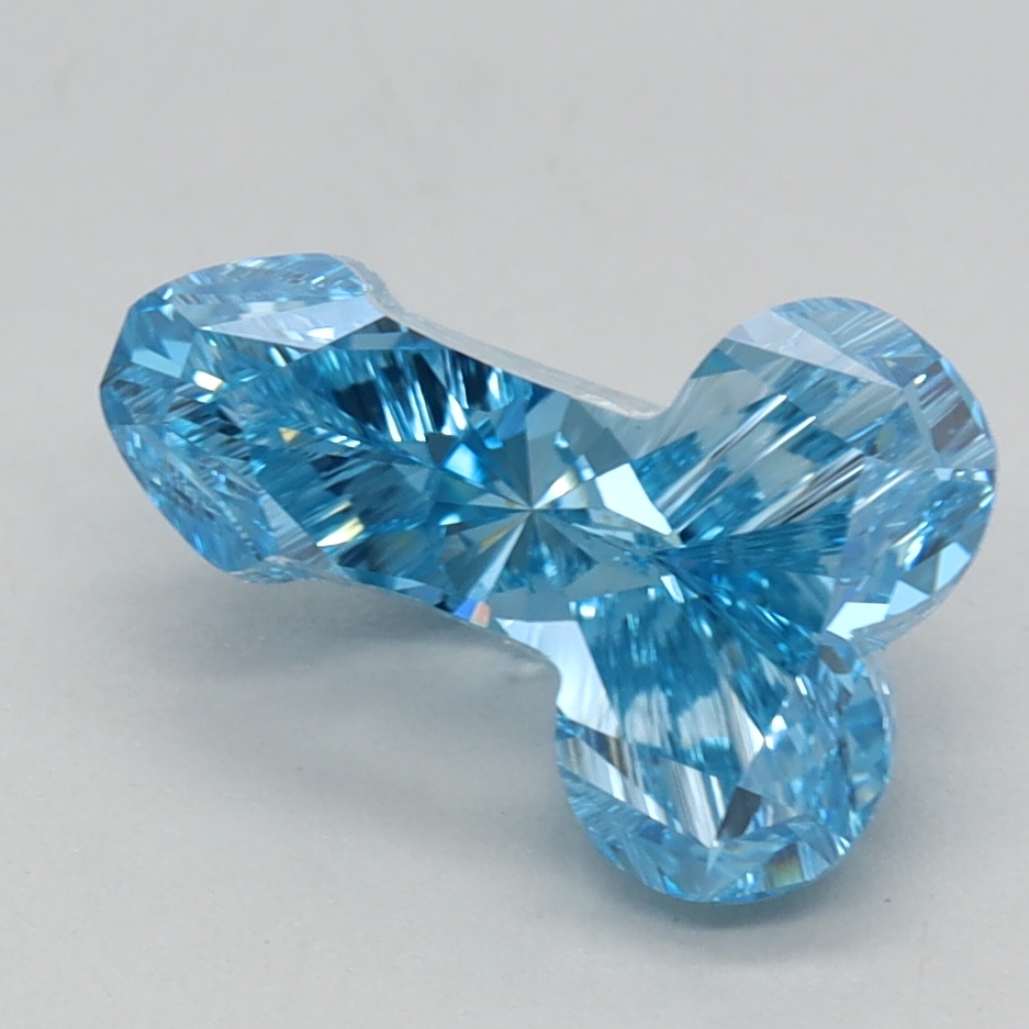 1.83 carat Fancy Vivid Blue Other lab grown diamond, VVS2, IGI certified
