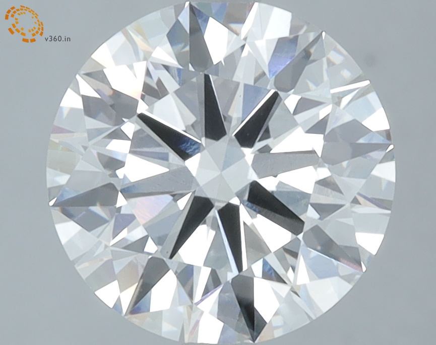 3.22 carat Round lab grown diamond, G VS1, IGI certified