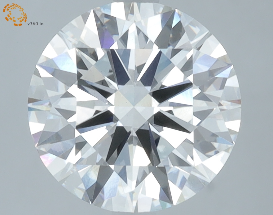 3.14 carat Round lab grown diamond, G VS1, IGI certified