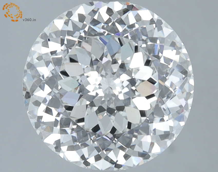 3.06 carat Portuguese lab grown diamond, G VS1, IGI certified