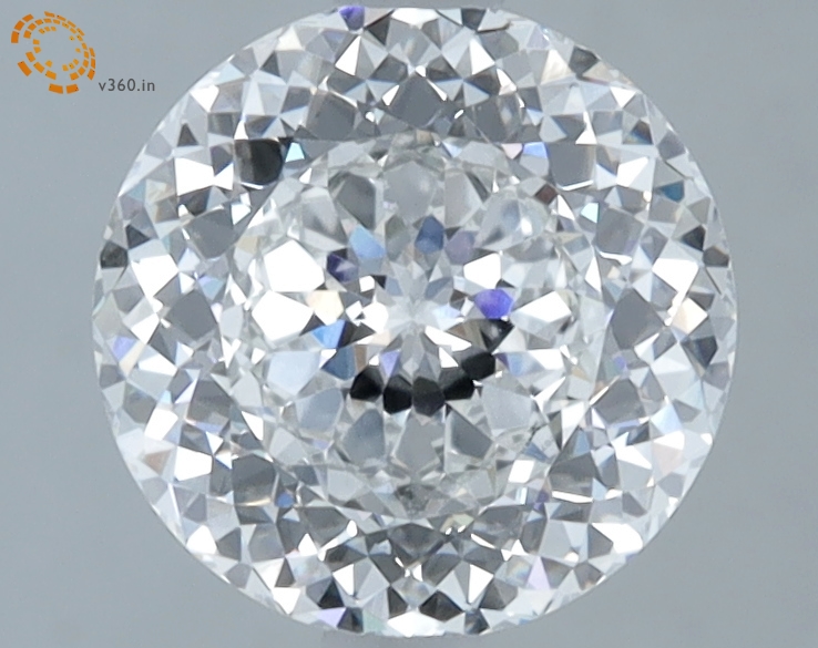 2.08 carat Portuguese lab grown diamond, E VVS2, IGI certified
