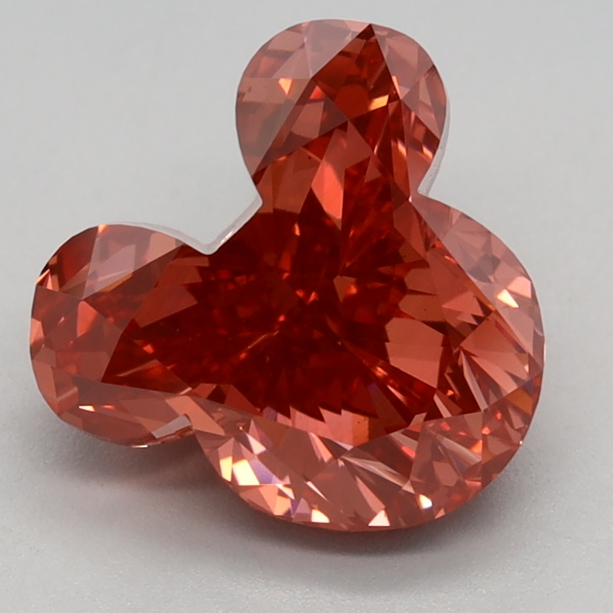 2.76 carat Fancy Vivid Pink Other lab grown diamond, VS1, IGI certified