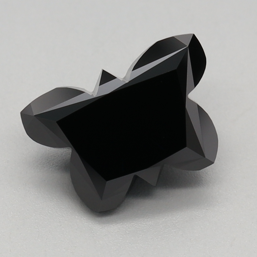 1.35 carat Fancy Black Butterfly lab grown diamond, VS1, IGI certified