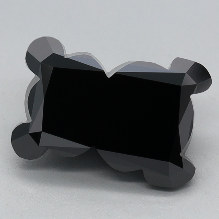 1.90 carat Fancy Black Teddy lab grown diamond, VS1, IGI certified