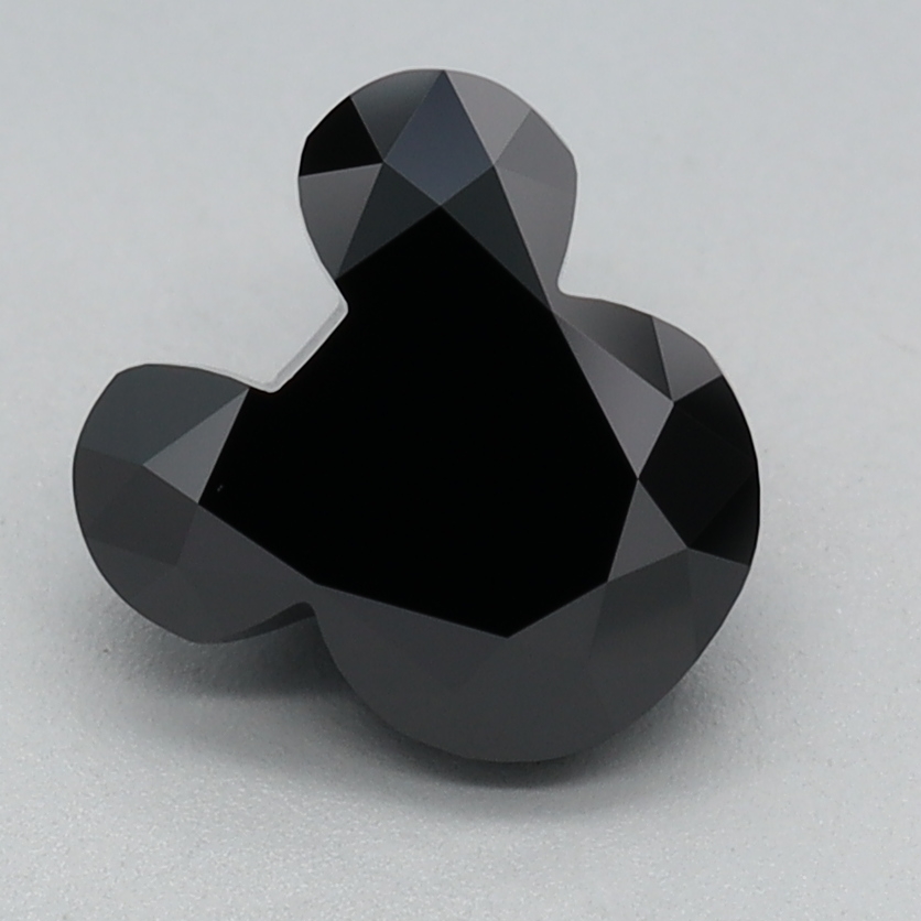 1.30 carat Fancy Black Other lab grown diamond, VS1, IGI certified