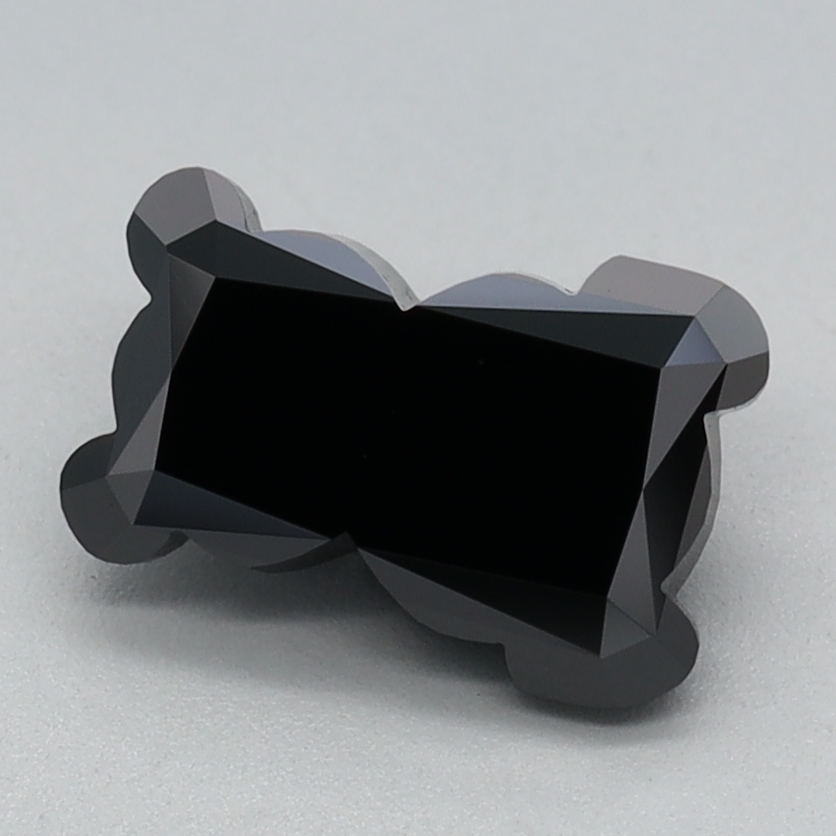 1.16 carat Fancy Black Teddy lab grown diamond, VS1, IGI certified