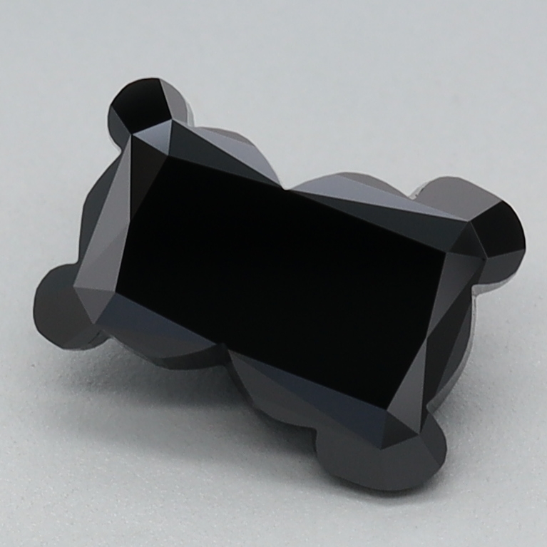 1.07 carat Fancy Black Teddy lab grown diamond, VS1, IGI certified