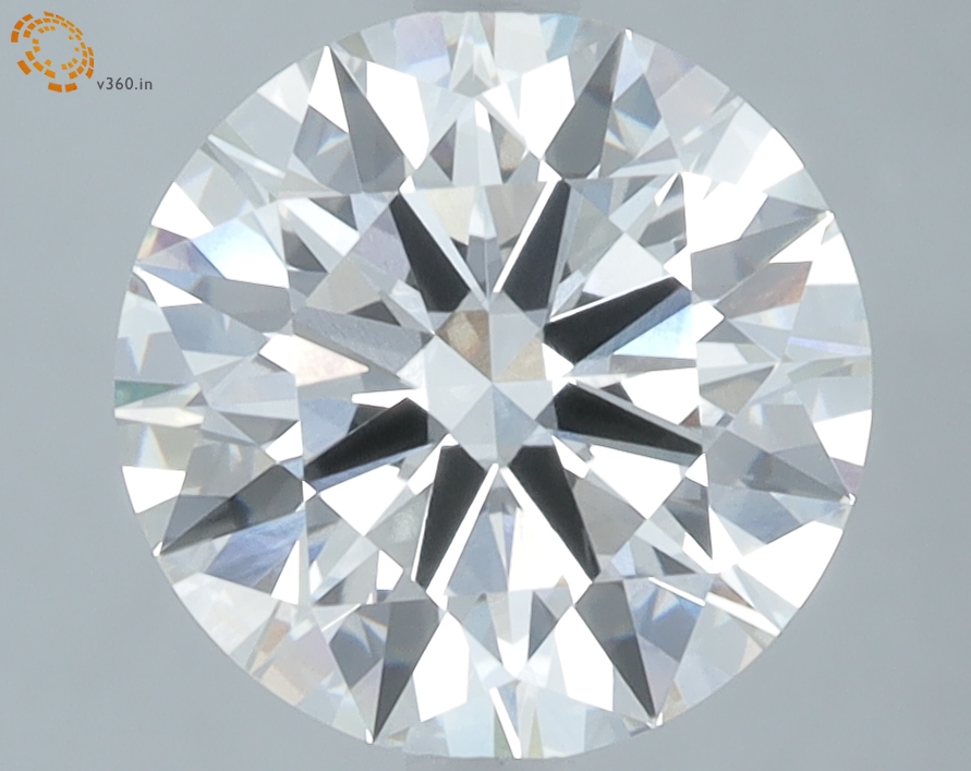 3.19 carat Round lab grown diamond, G VVS2, IGI certified