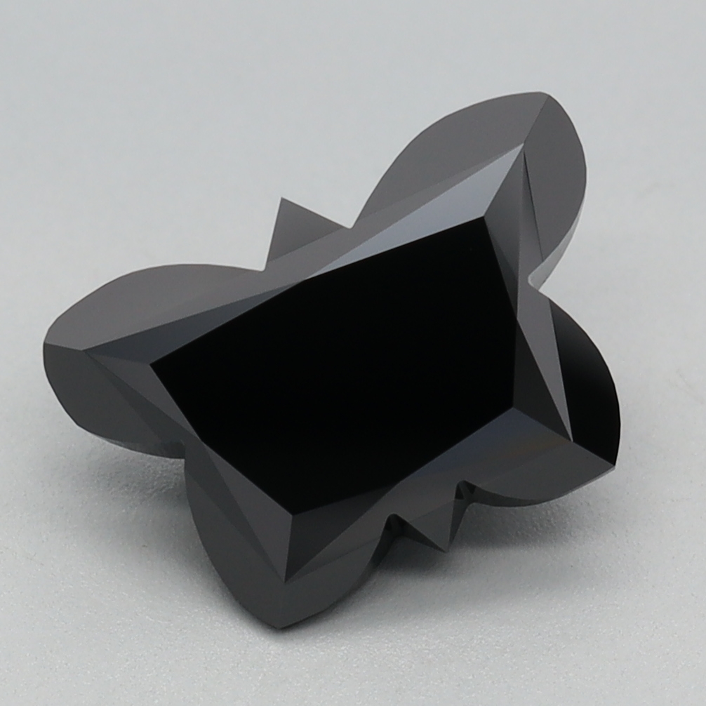 2.12 carat Fancy Black Butterfly lab grown diamond, VS1, IGI certified