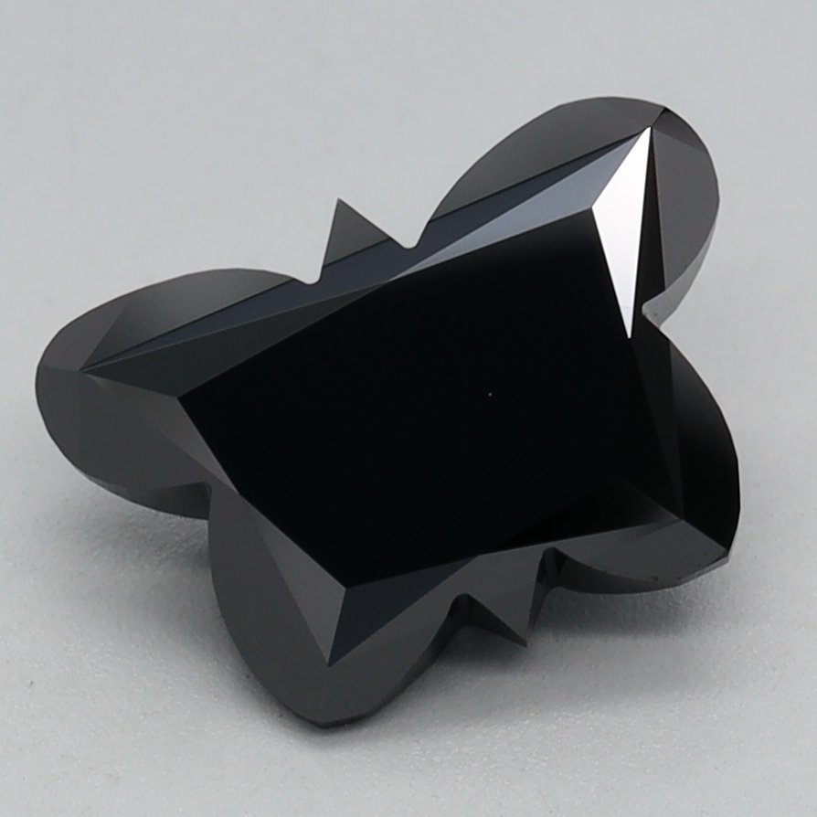 1.73 carat Fancy Black Butterfly lab grown diamond, VS1, IGI certified