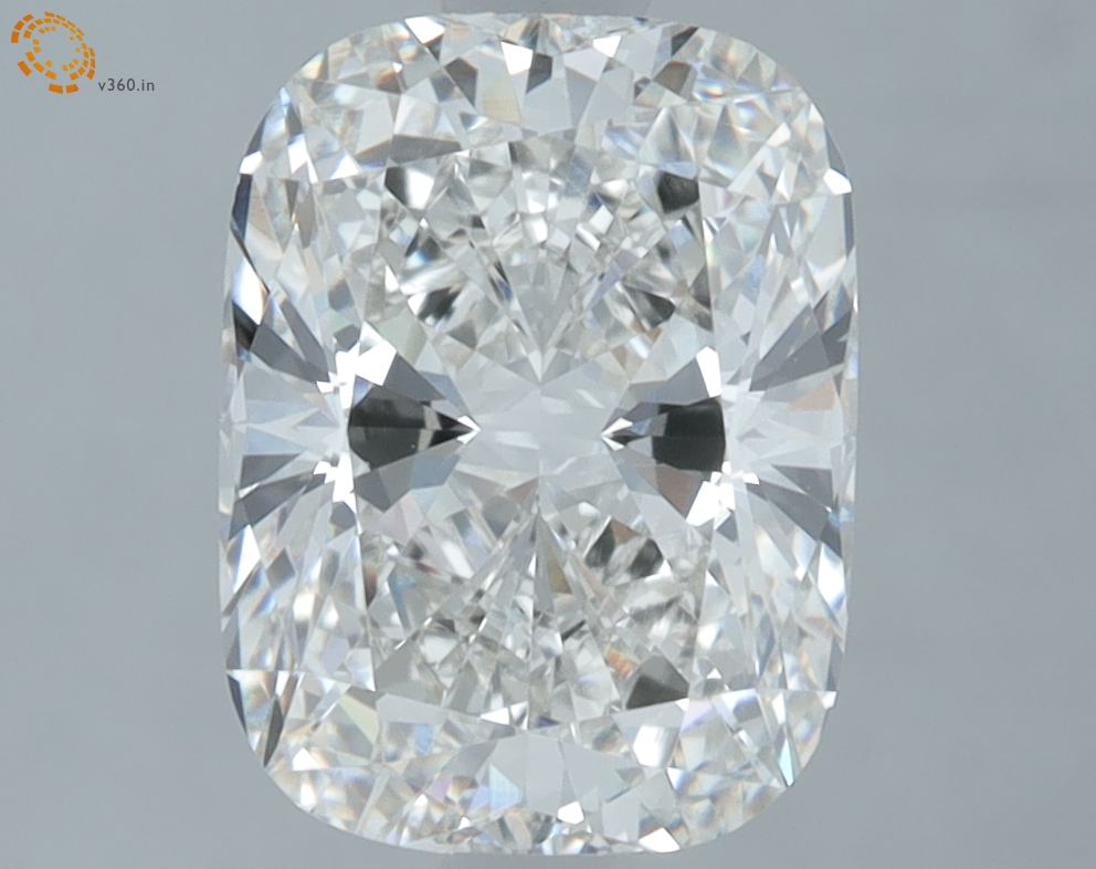 2.17 carat Cushion lab grown diamond, G VVS2, IGI certified