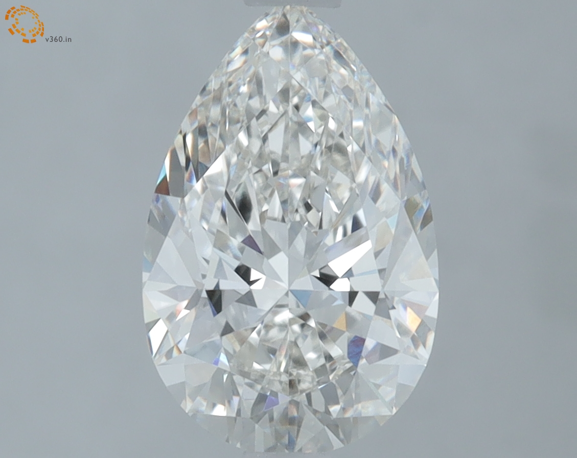 1.81 carat Pear lab grown diamond, G VVS2, IGI certified