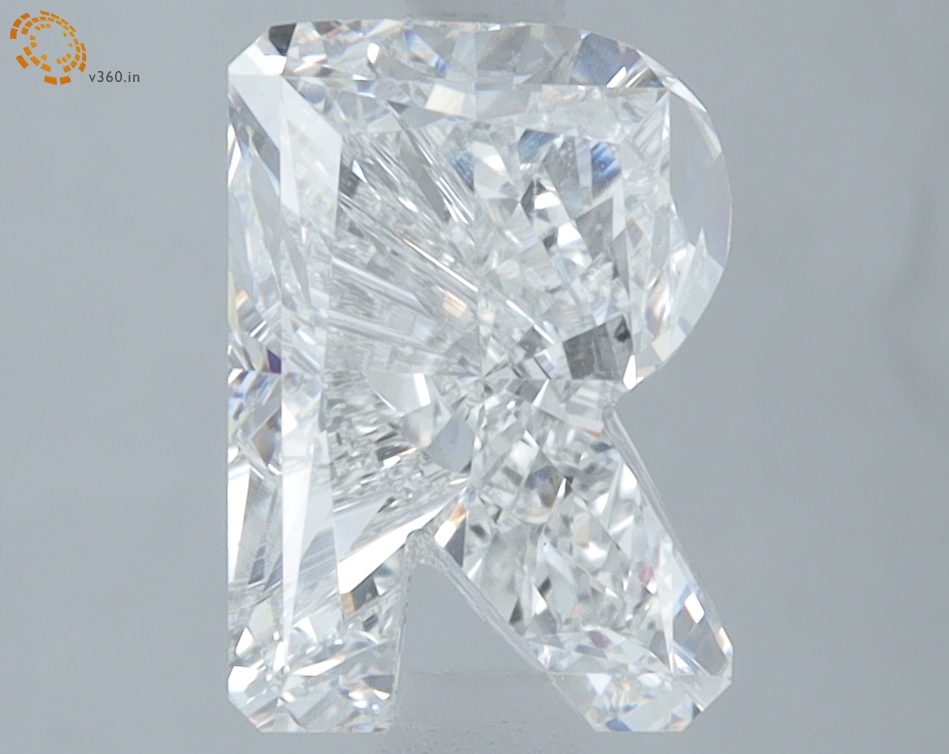 2.69 carat Alphabets lab grown diamond, E VVS2, IGI certified