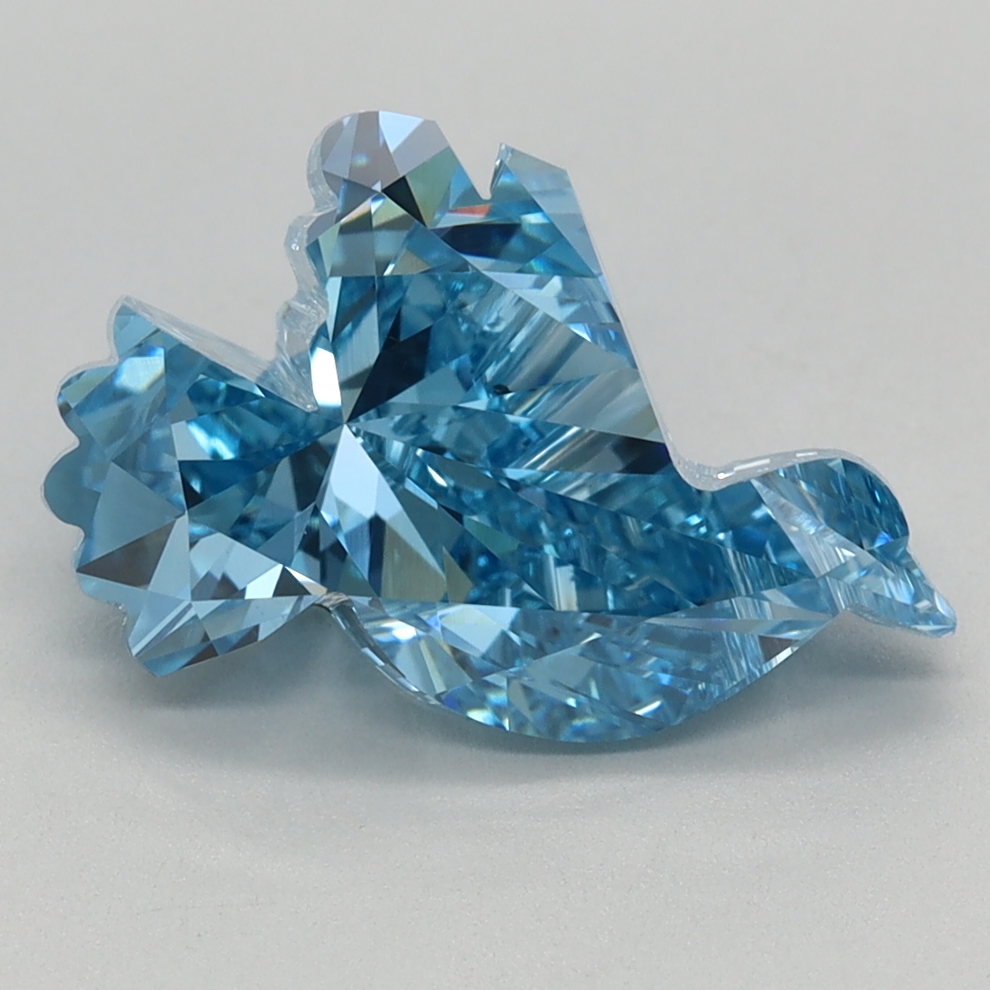 2.82 carat Fancy Vivid Blue Other lab grown diamond, VVS2, IGI certified