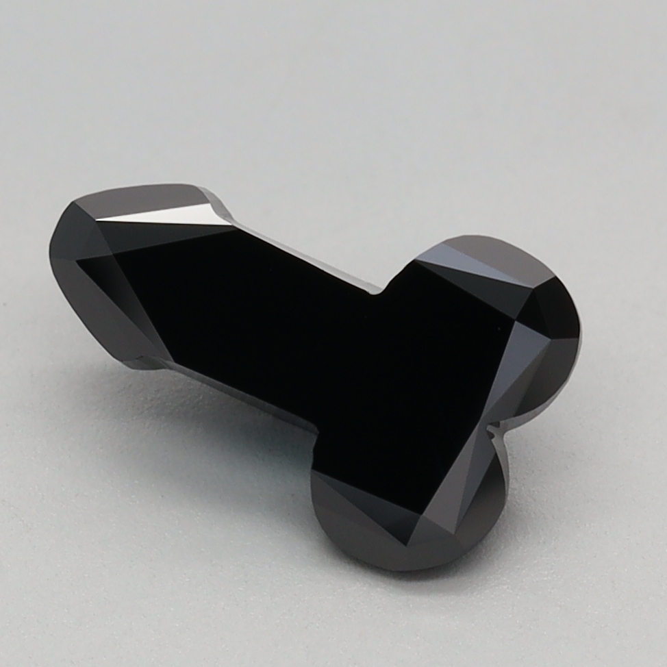1.24 carat Fancy Black Other lab grown diamond, VS1, IGI certified