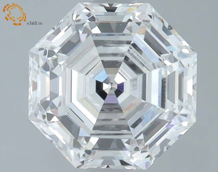 1.91 carat Octagon lab grown diamond, E VVS2, IGI certified