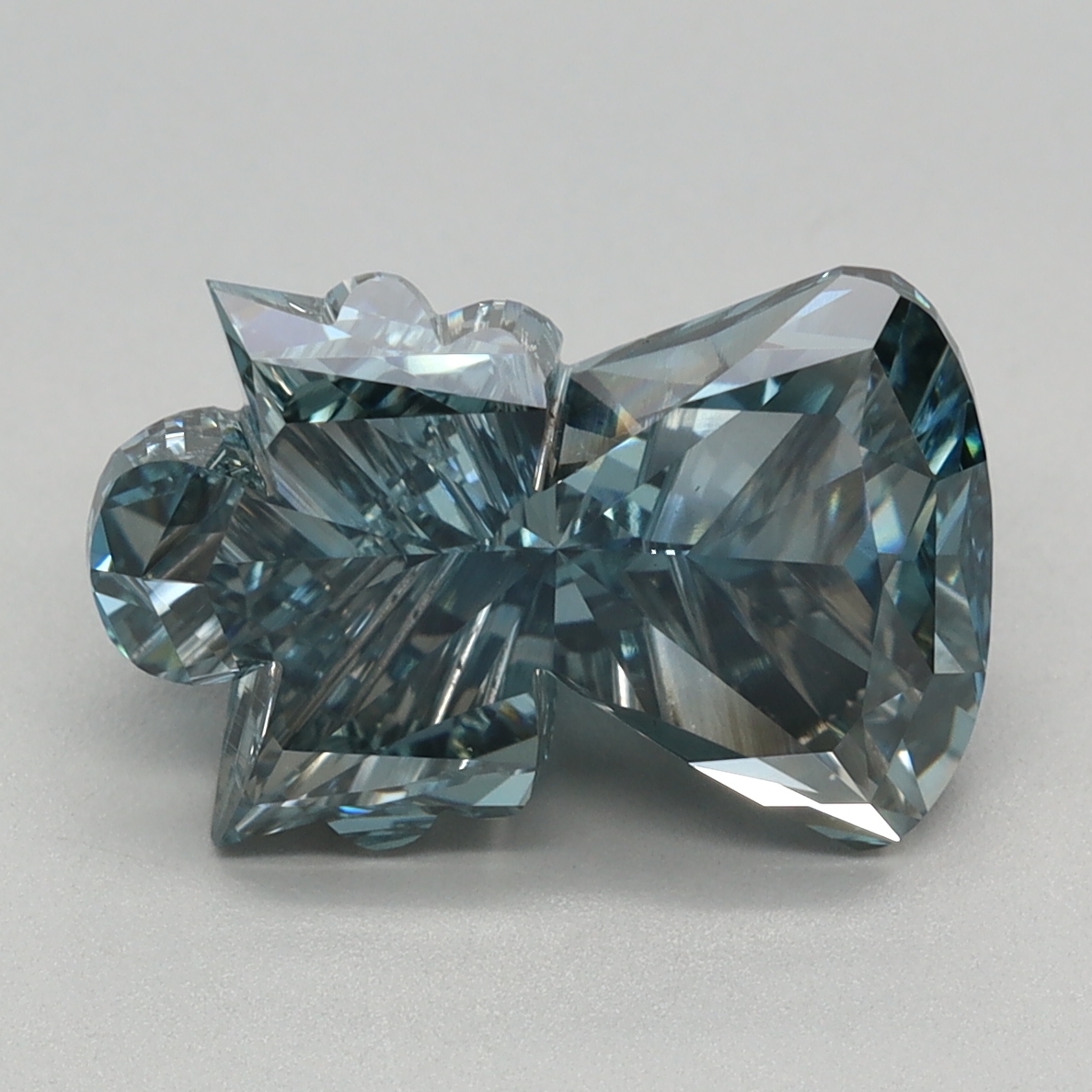 3.33 carat Fancy Vivid Blue Other lab grown diamond, VS1, IGI certified