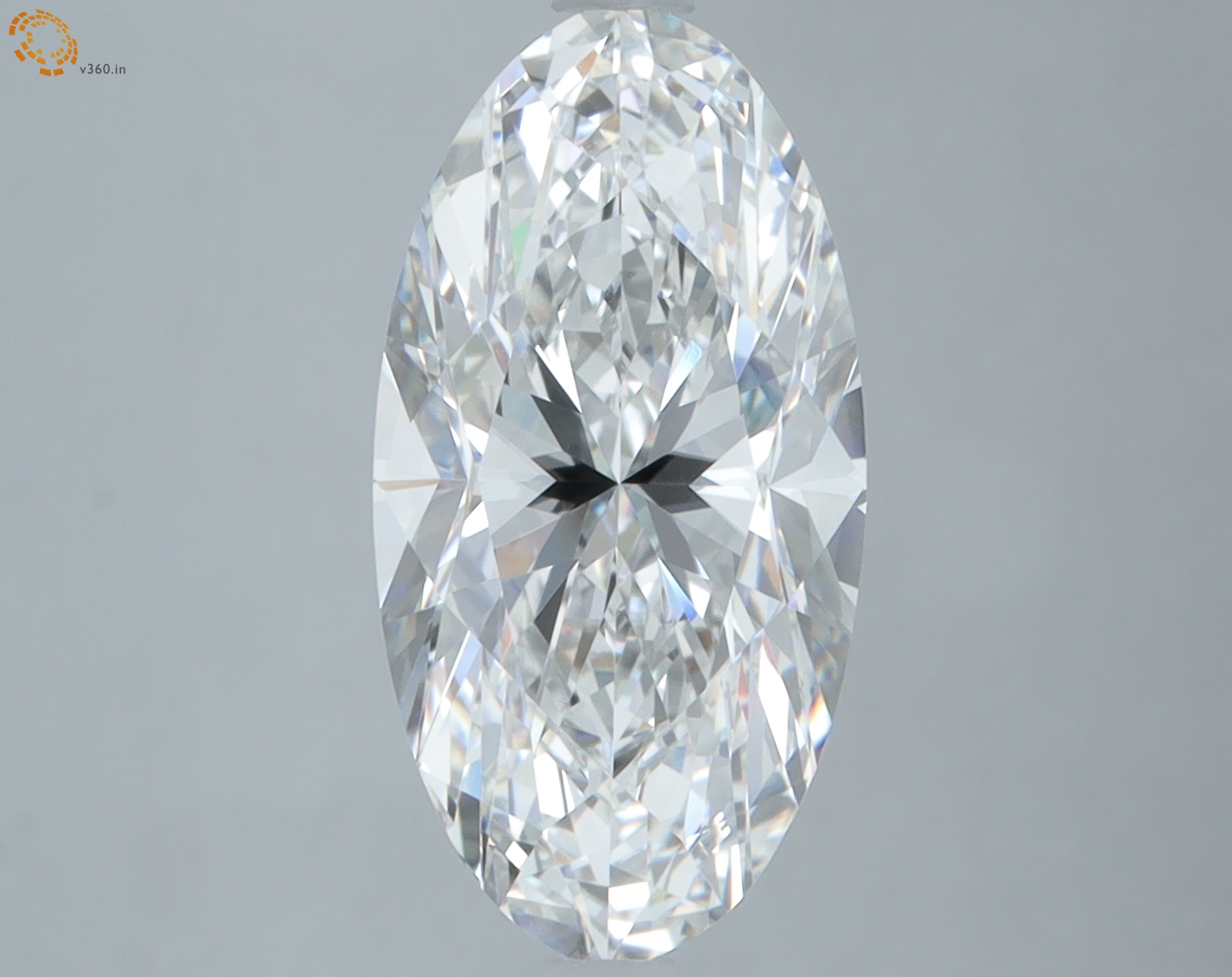 IGI Certified LG728529985 | 3.70 ct F Moval VVS2 Lab-Grown Diamond