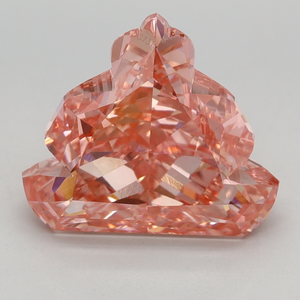 3.52 carat Fancy Vivid Pink Other lab grown diamond, VS1, IGI certified